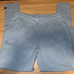 Alphalete light blue identity joggers